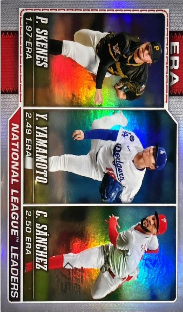 2026 Topps Baseball Rainbow Foil Paul Skenes #203