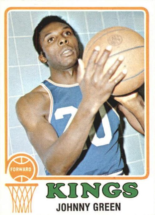 1973 Topps Basketball Johnny Green #124 PSA 8