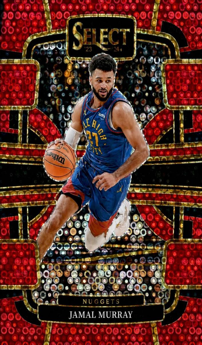 2023 Panini Select Basketball Red Disco Jamal Murray #35