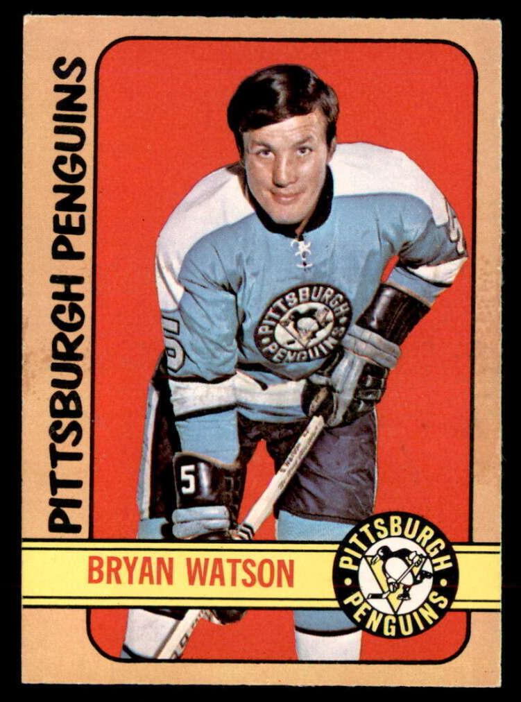1972 O-Pee-Chee Hockey Bryan Watson #90 PSA 7.5