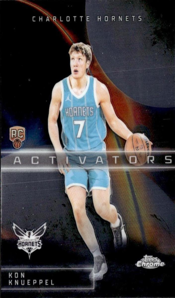 2025 Topps Chrome Basketball Kon Knueppel #AC-14 RAW Ungraded