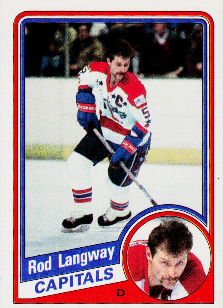 1984 Topps Hockey Rod Langway #147