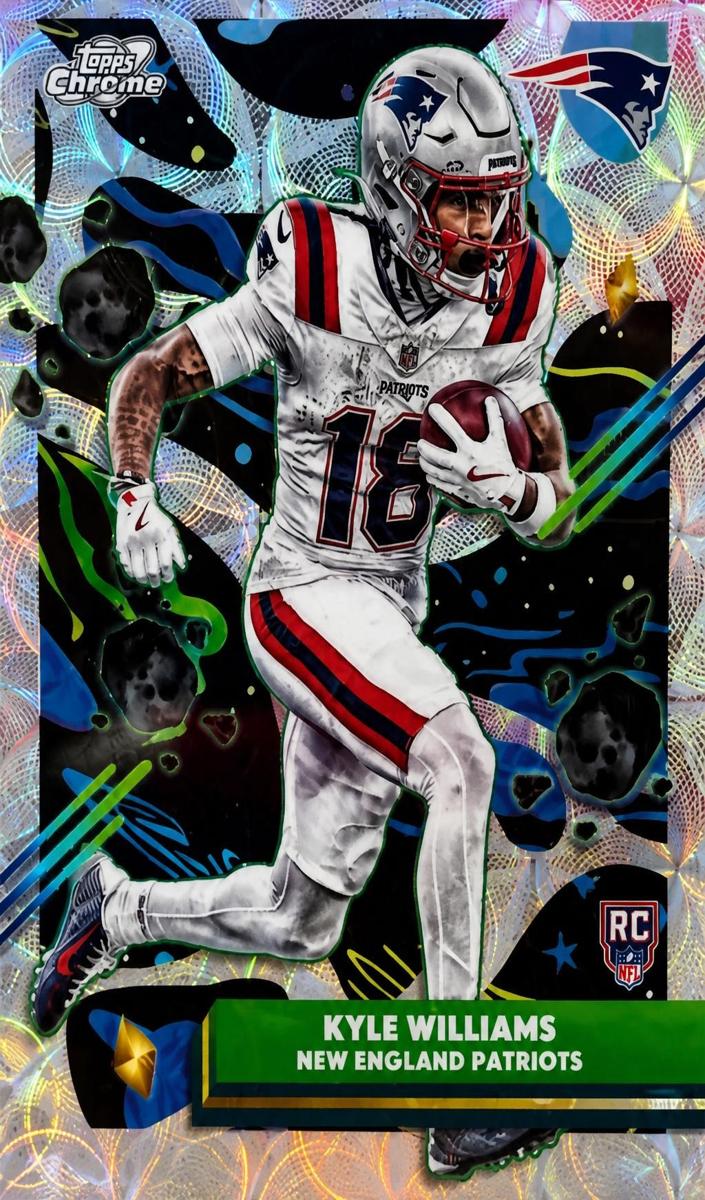 2025 Topps Cosmic Chrome Football Nucleus Refractor Kyle Williams #169