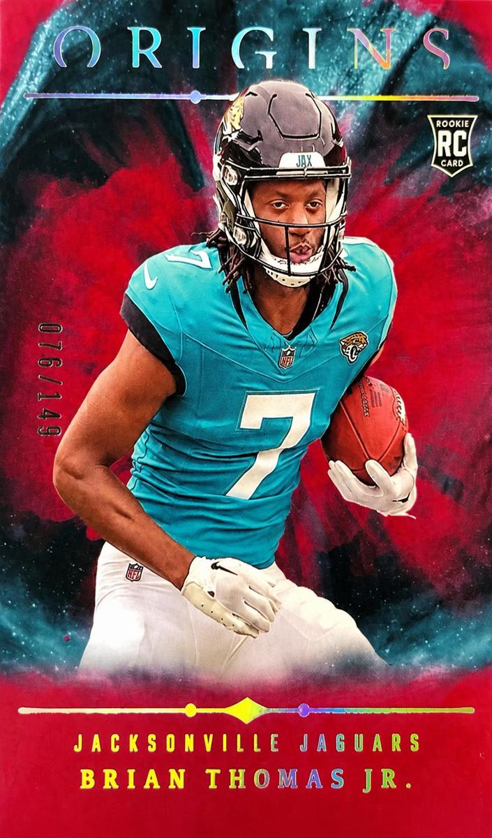 2024 Panini Origins Football Red Brian Thomas Jr. #119