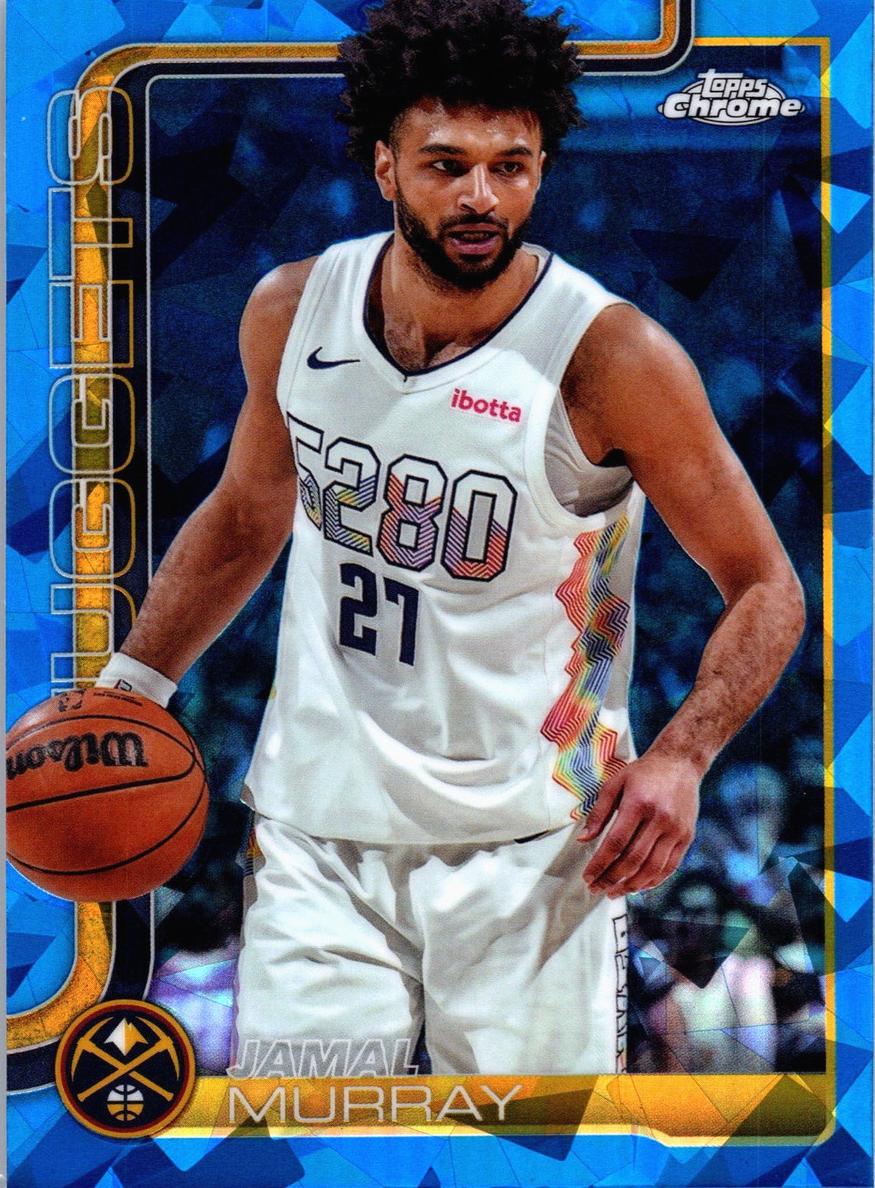 2025 Topps Chrome Sapphire Basketball Jamal Murray #55