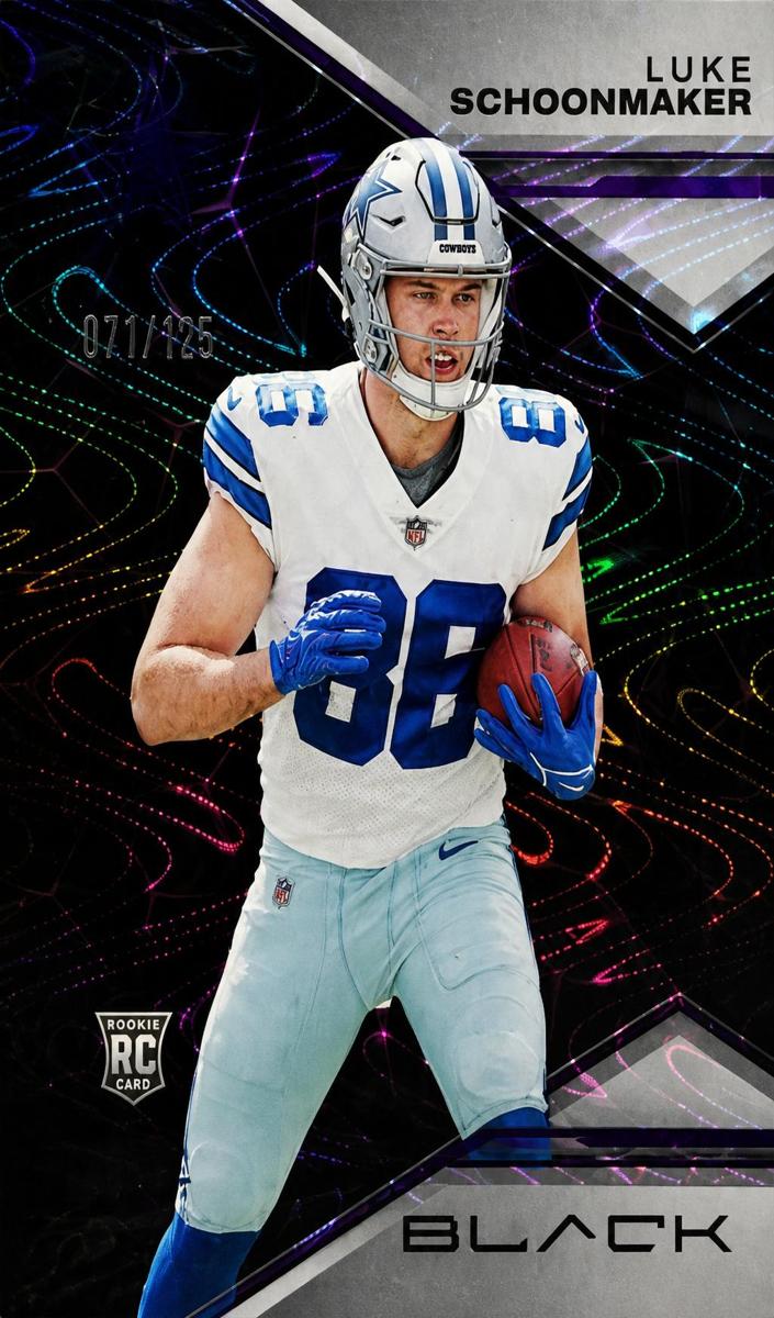 2023 Panini Luminance Football Black Luke Schoonmaker #135