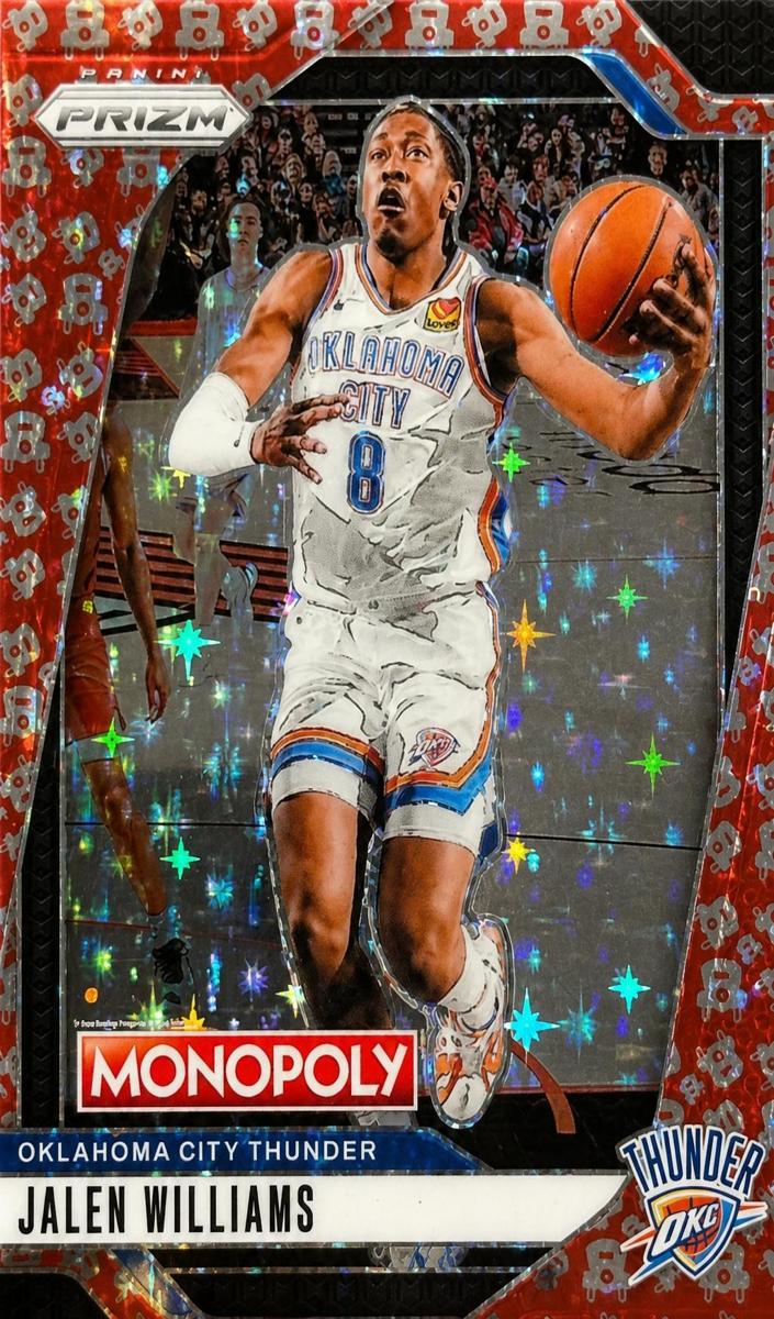 2024 Panini Prizm Monopoly Basketball Free Parking Jalen Williams #81