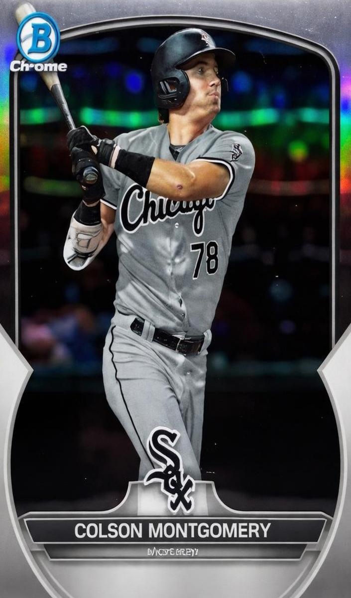 2023 Bowman Draft Chrome Baseball Refractor Colson Montgomery #BDC-191