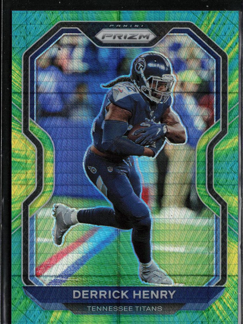 2020 Panini Prizm Football Hyper Derrick Henry #103 PSA 8.5