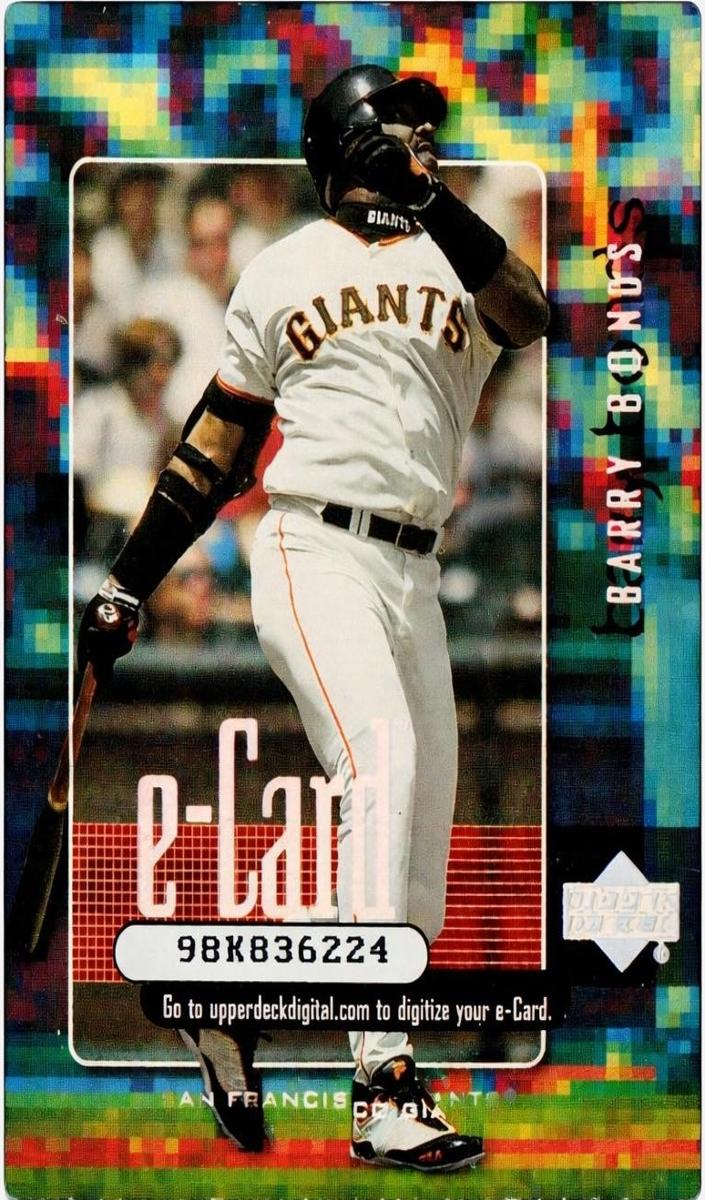2001 Upper Deck Baseball Barry Bonds #E6 PSA 7