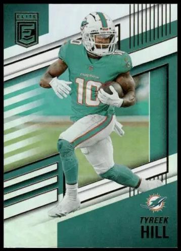 2022 Donruss Elite Football Tyreek Hill #39 PSA 9