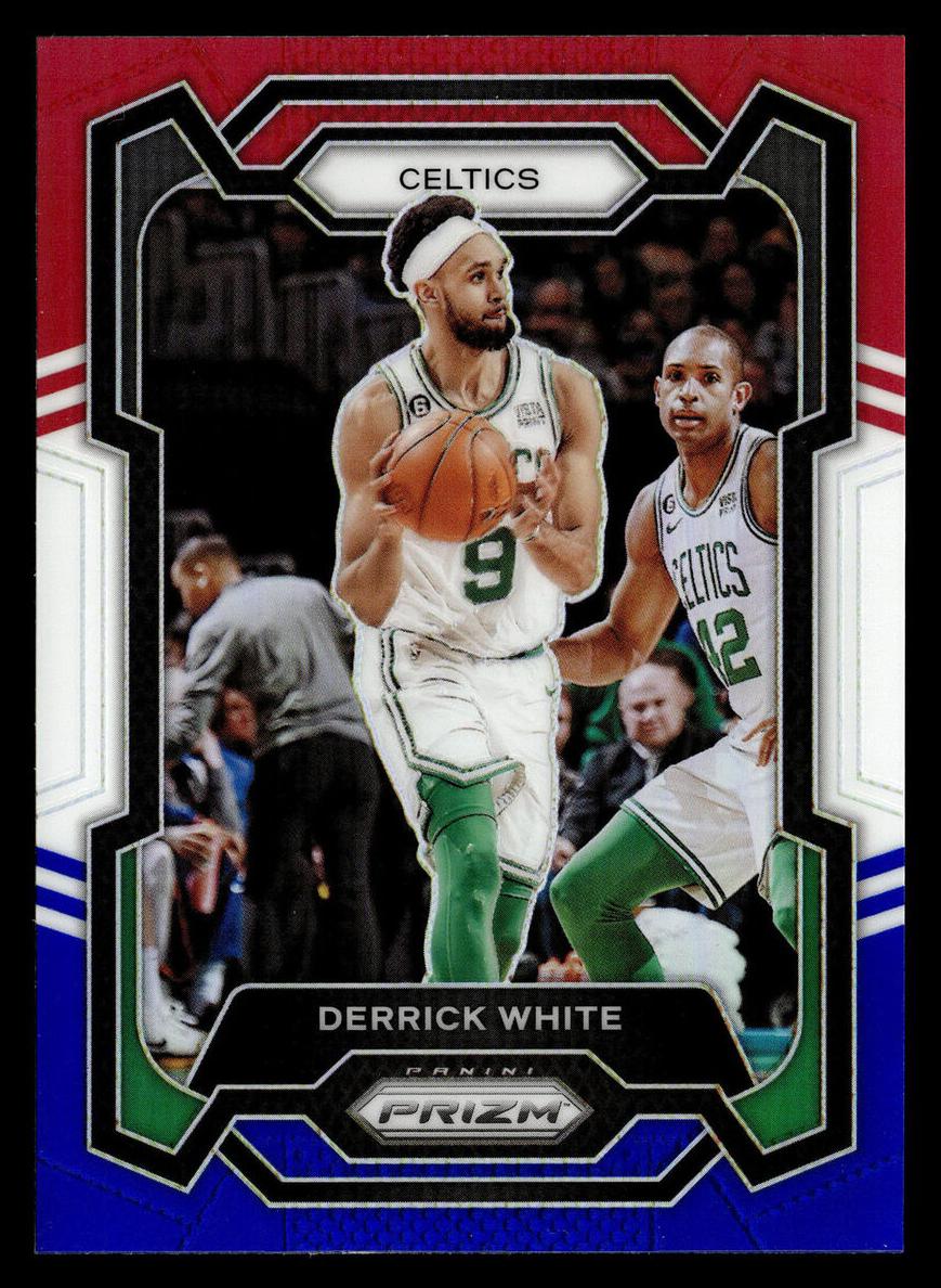 2023 Panini Prizm Basketball Red White and Blue Derrick White #229