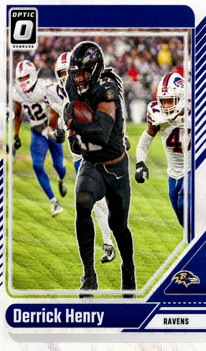 2024 Donruss Optic Football Wave Derrick Henry #14