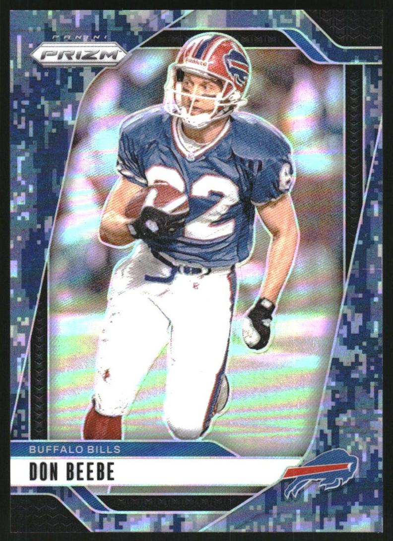 2024 Panini Prizm Football Navy Camo Don Beebe #35