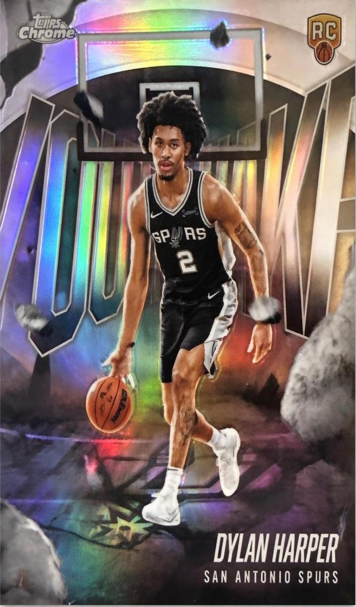2025 Topps Chrome Basketball Refractor Dylan Harper #YQ-2 PSA 10