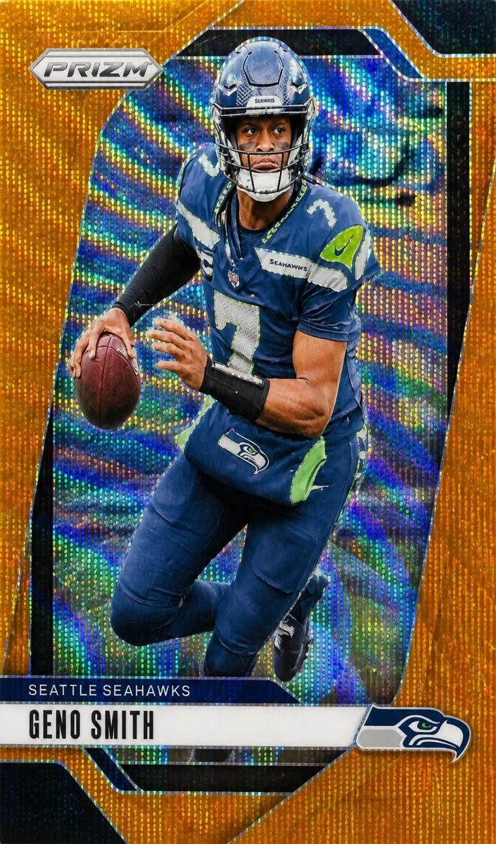 2024 Panini Prizm Football Orange Wave Geno Smith #259