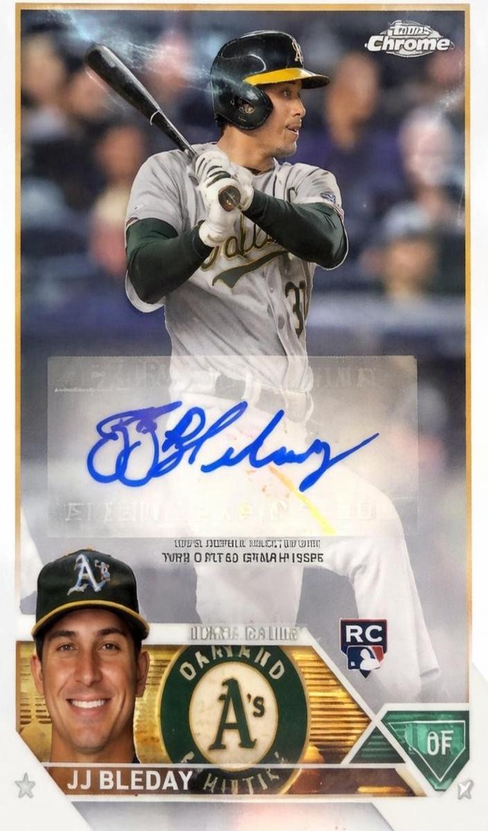 2023 Topps Chrome Update Baseball Refractor JJ Bleday #AC-JJB PSA 10