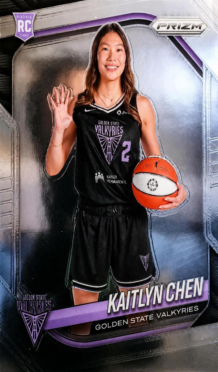 2025 Panini Prizm WNBA Basketball Kaitlyn Chen #143