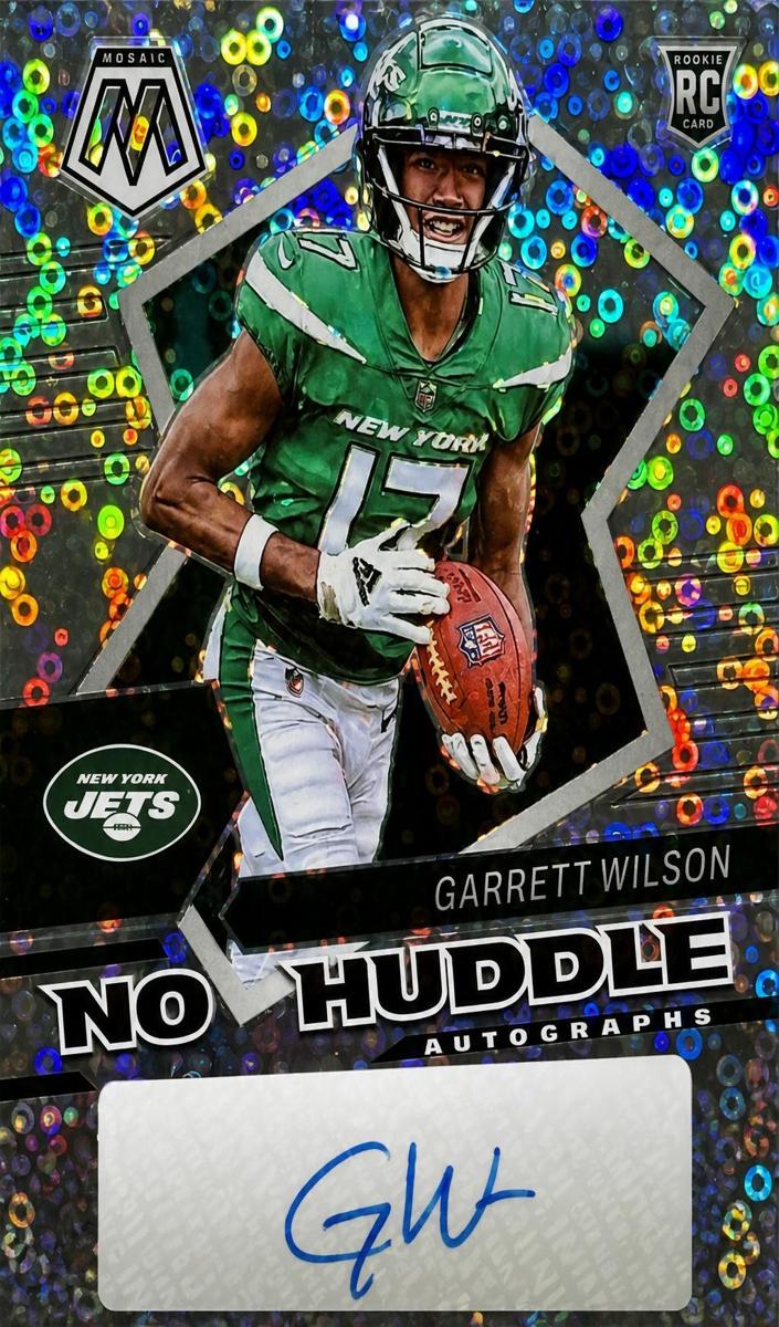 2022 Panini Mosaic Football Garrett Wilson #ANH-GW BGS 8.5