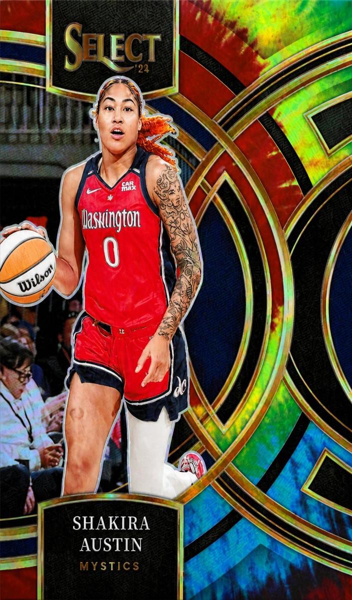 2024 Panini Select WNBA Basketball Tie-Dye Shakira Austin #139