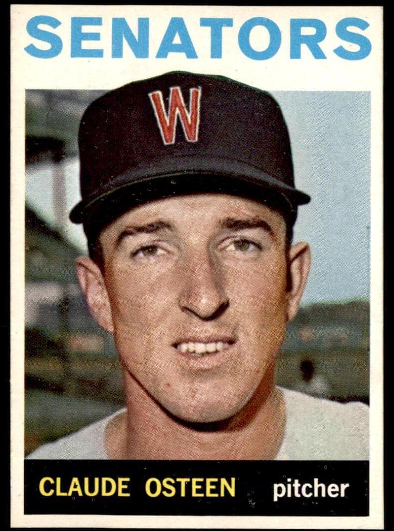 1964 Topps Baseball Claude Osteen #28