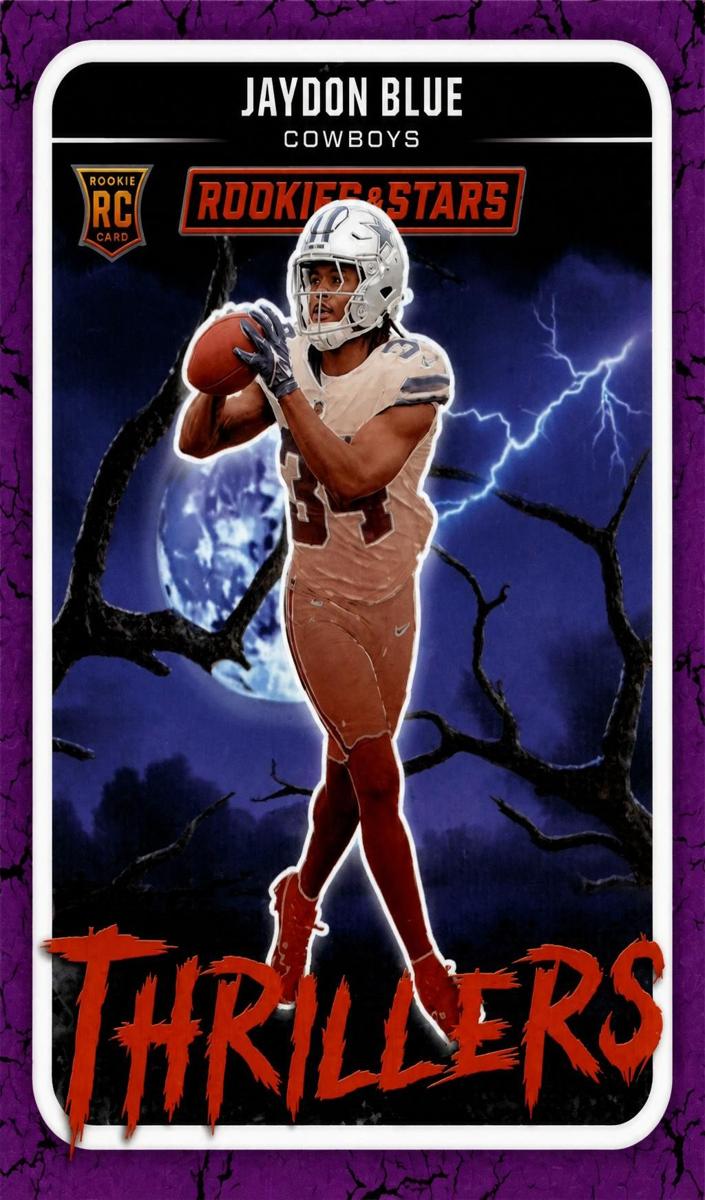 2025 Panini Rookies & Stars Football Purple Jaydon Blue #30