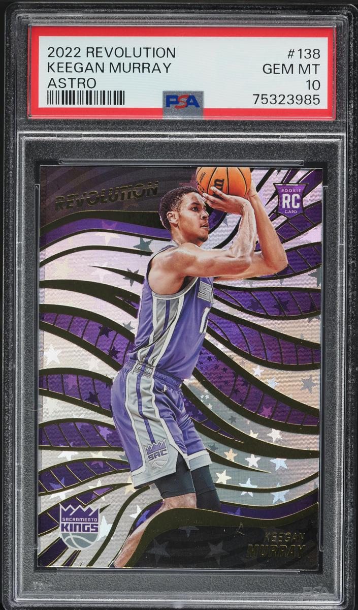 2022 Panini Revolution Basketball Astro Keegan Murray #138 PSA 9