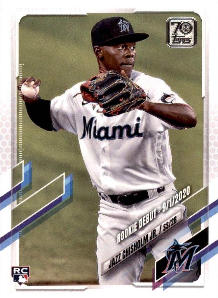 2021 Topps Update Baseball Jazz Chisholm Jr. #US114 PSA 10