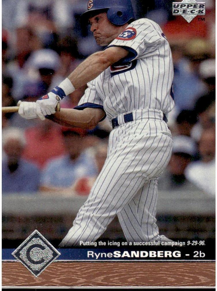 1997 Upper Deck Baseball Ryne Sandberg #325