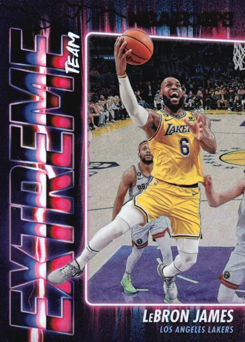 2023 Panini Hoops Basketball LeBron James #10 SGC 10