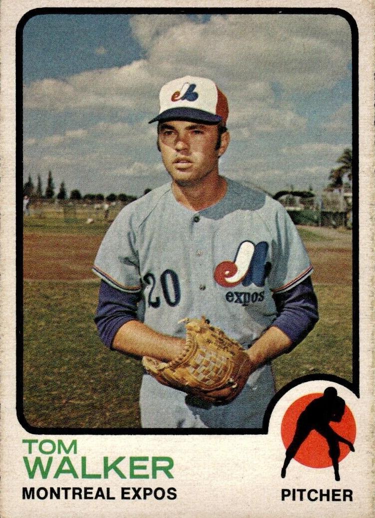 1973 O-Pee-Chee Baseball Tom Walker #41 PSA 9