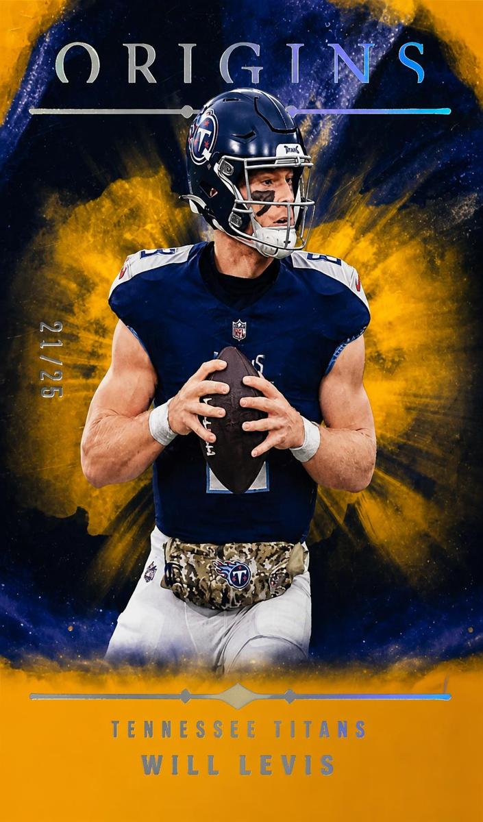 2024 Panini Origins Football Gold Will Levis #95