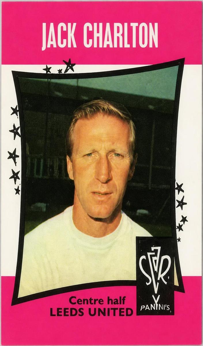 1967 A & BC Football Star Players Soccer Jack Charlton #35
