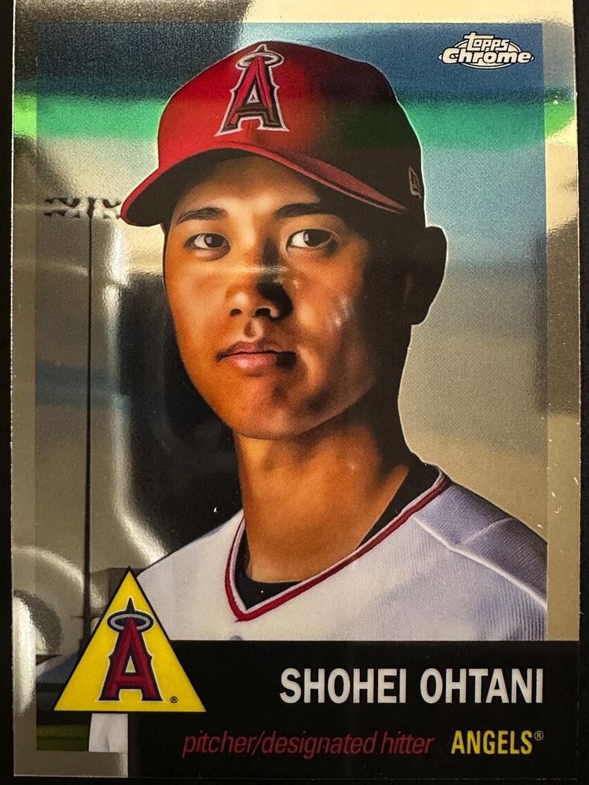 2022 Topps Chrome Platinum Anniversary Baseball Shohei Ohtani #1 PSA 10