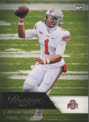 2021 Panini Chronicles Draft Picks Football Justin Fields #80