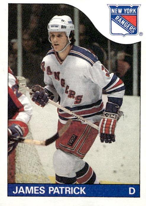 1985 Topps Hockey James Patrick #15