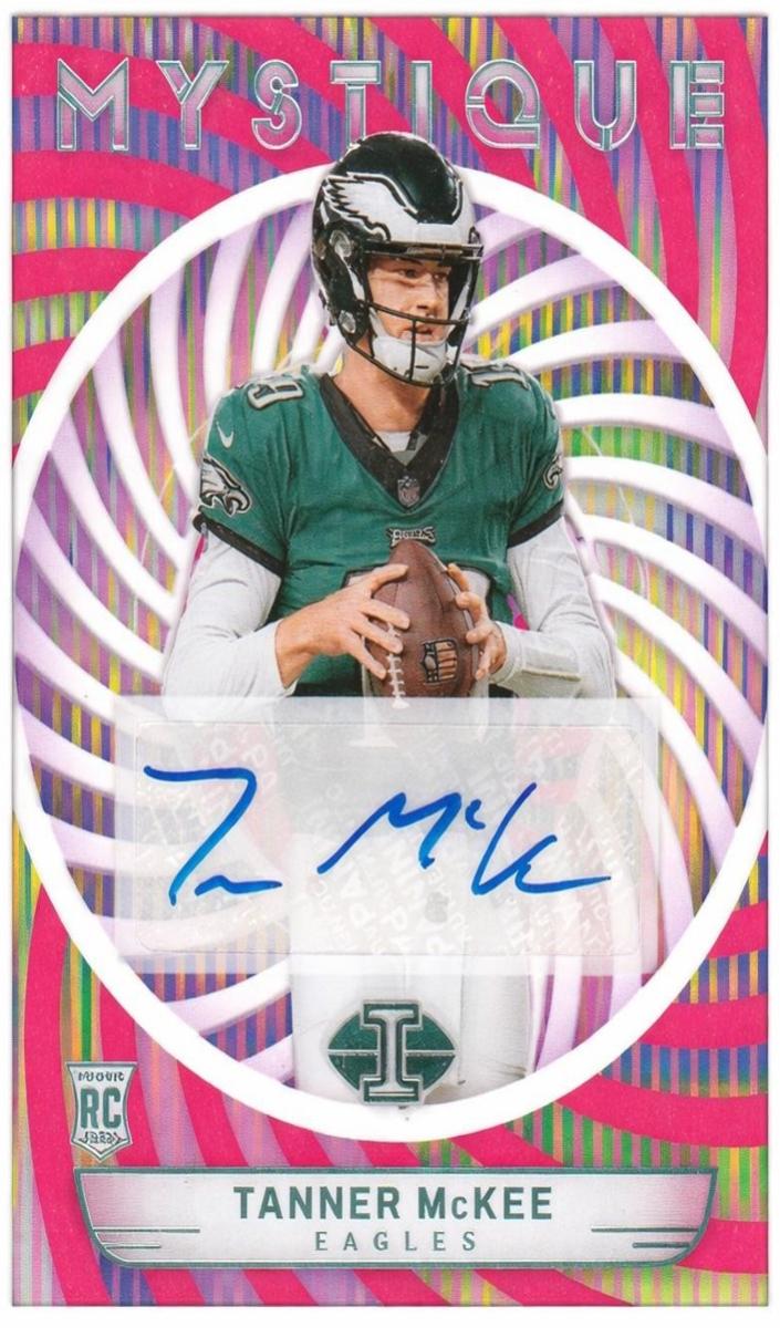 2023 Panini Illusions Football Pink Tanner McKee #36