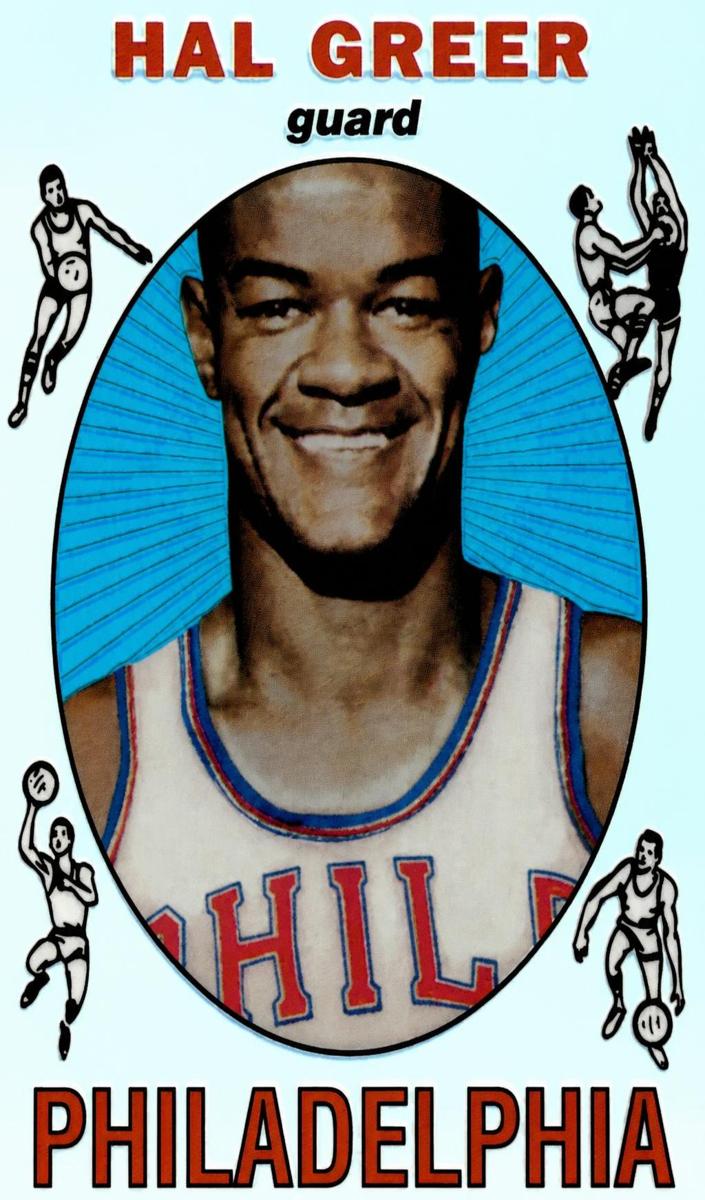 1996 Topps Stadium Club Basketball Refractor Hal Greer #19
