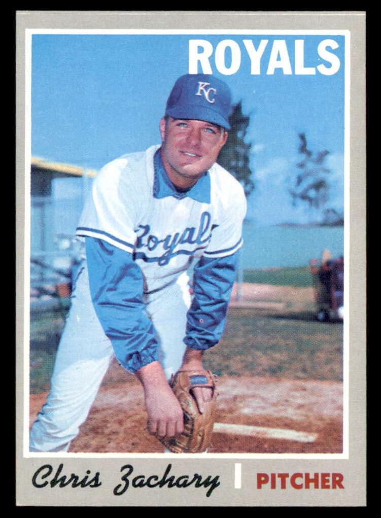 1970 Topps Baseball Chris Zachary #471