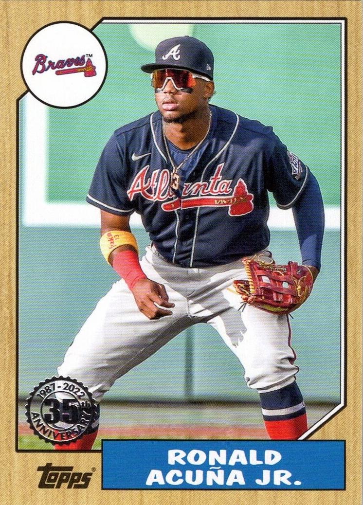 2022 Topps Update Baseball Ronald Acuna Jr. #87TBU-11