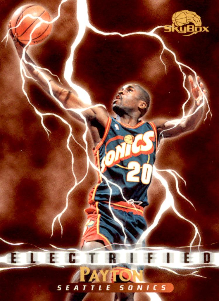 1995 Skybox Premium Basketball Gary Payton #287