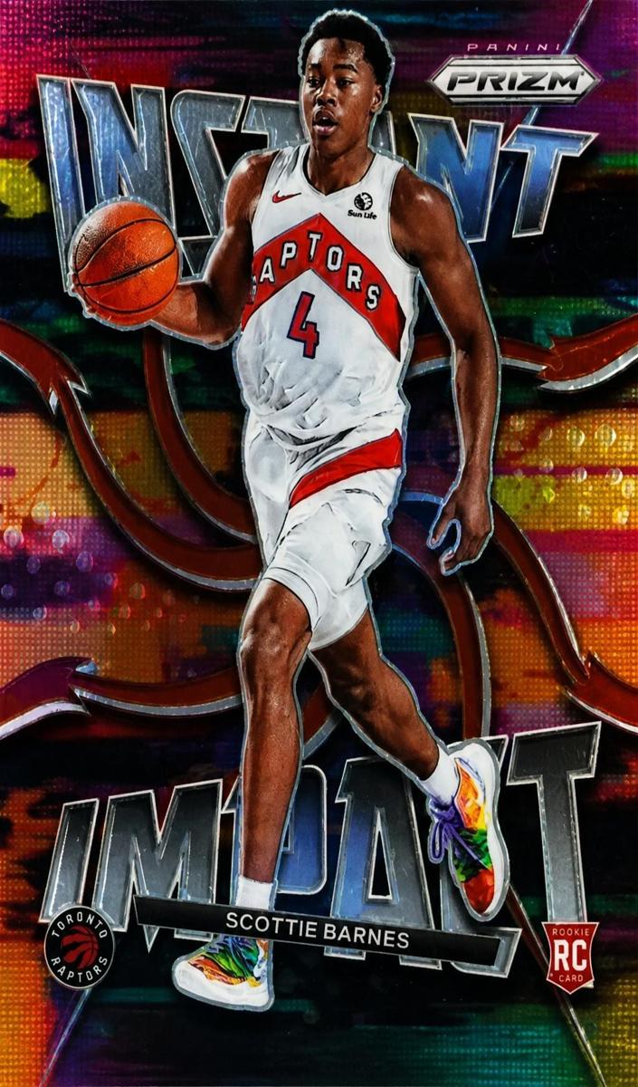 2021 Panini Prizm Basketball Scottie Barnes #16 PSA 10