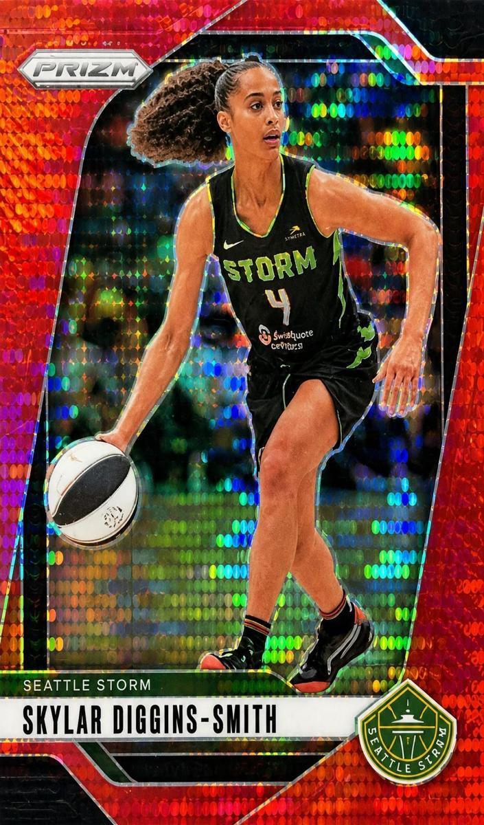 2024 Panini Prizm WNBA Basketball Red Pulsar Skylar Diggins-Smith #76