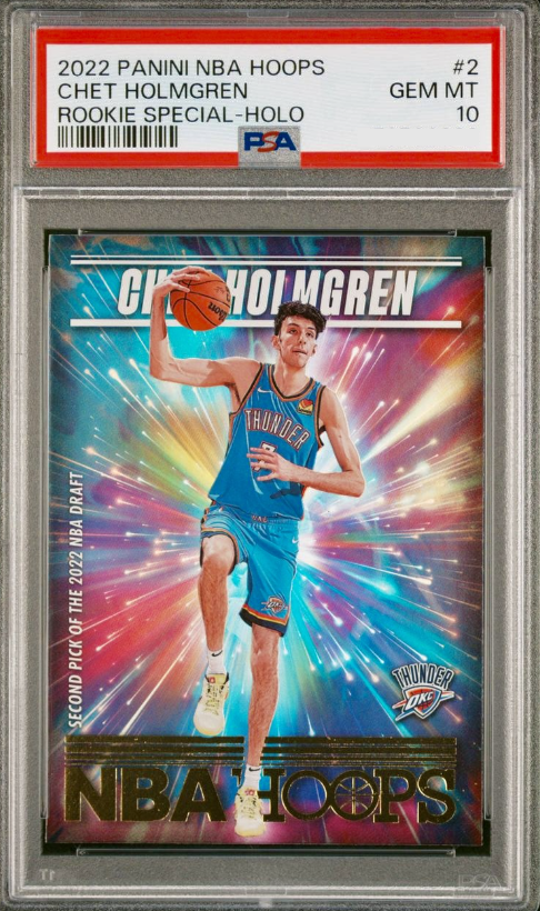 2022 Panini Hoops Basketball Holo Chet Holmgren #2