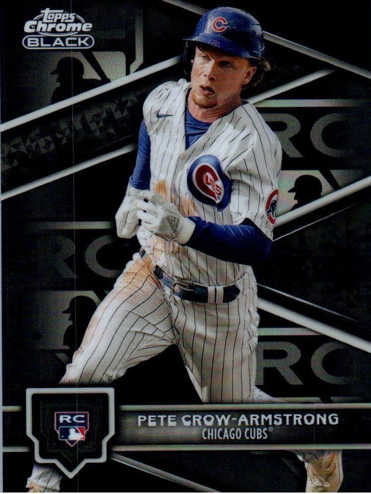2024 Topps Chrome Black Baseball Pete Crow-Armstrong #96 PSA 10