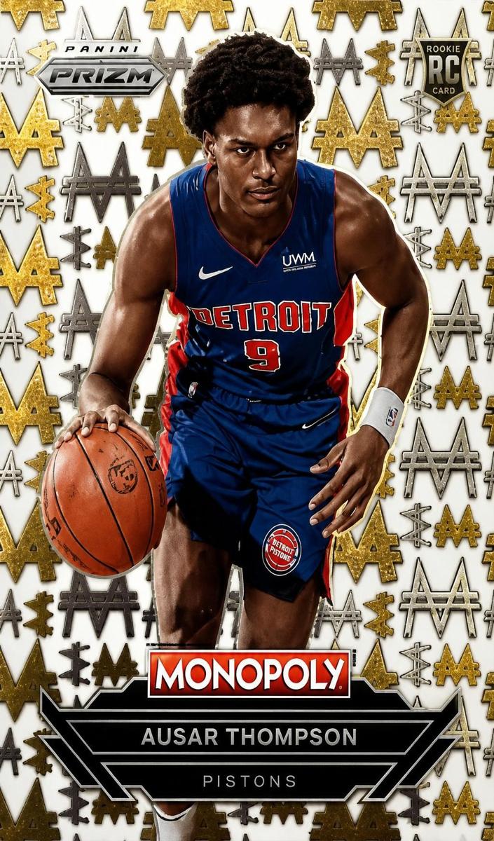 2023 Panini Prizm Monopoly Basketball Ausar Thompson #W18