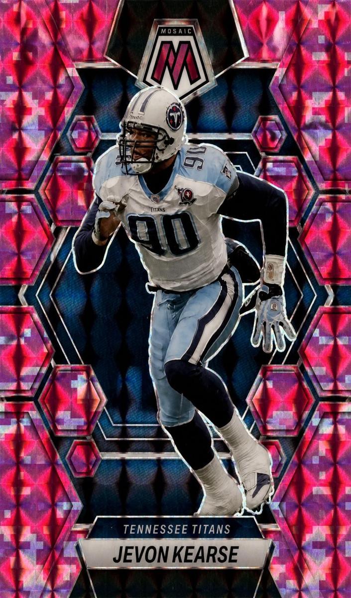 2023 Panini Mosaic Football Camo Pink Jevon Kearse #240