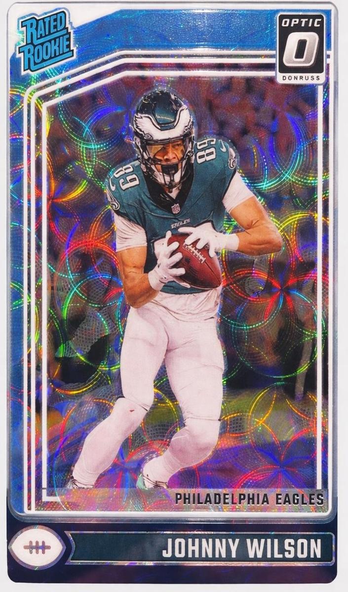 2024 Donruss Optic Football Blue Scope Johnny Wilson #256
