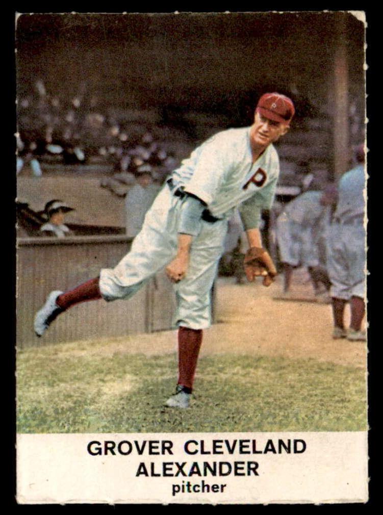 1961 Golden Press Hall of Fame Baseball Grover C. Alexander #2 PSA 5
