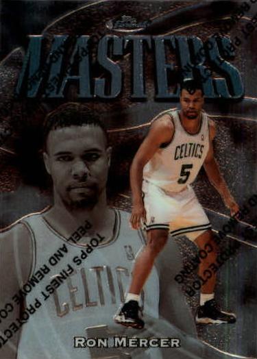 1997 Topps Finest Basketball Ron Mercer #293 PSA 9